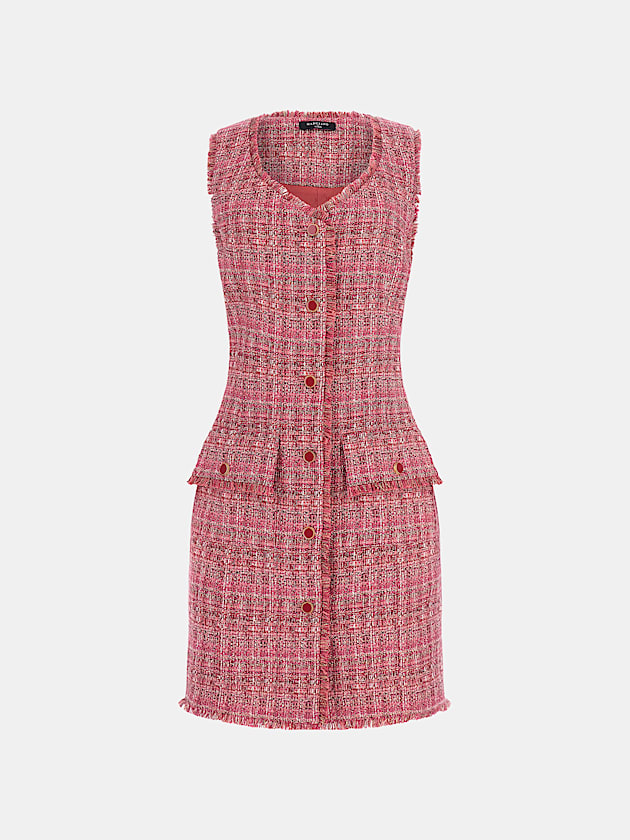 Marciano tweed mini dress - GUESS