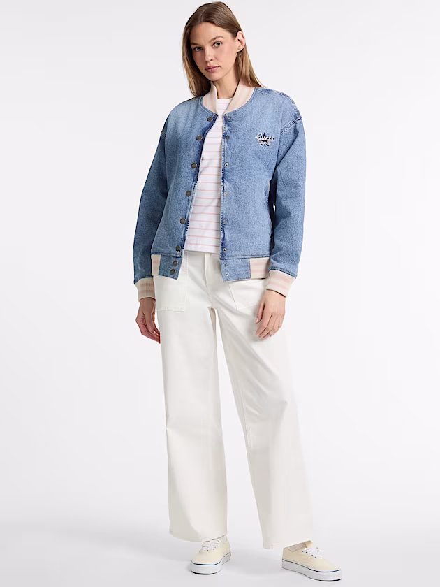 Denim bomber jacket - GUESS