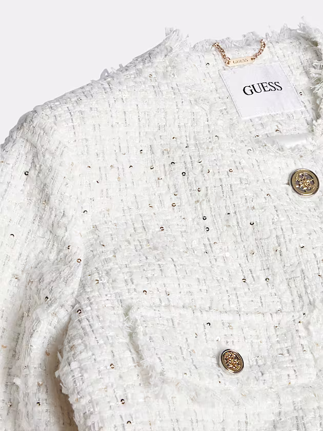 Tweed trucker jacket - GUESS