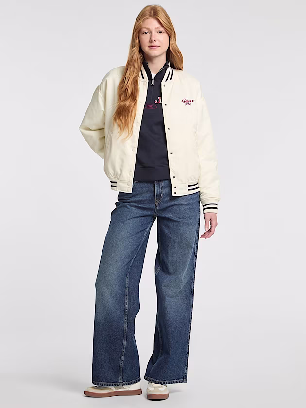 Embroidered Varsity Jacket - GUESS