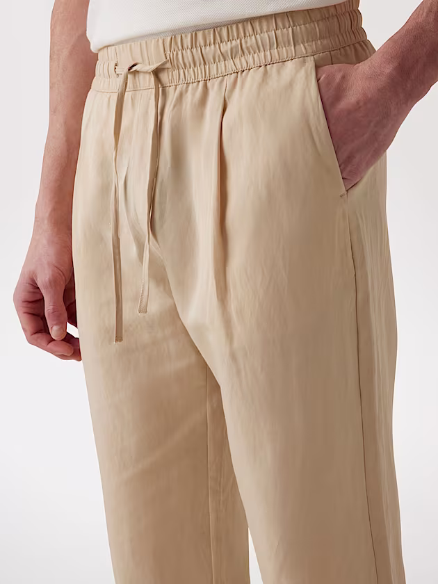 Marciano linen-blend joggers - GUESS