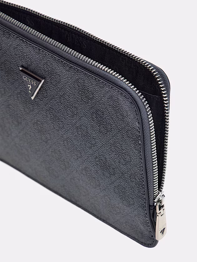 Vezzola Smart 4G Logo Clutch - GUESS