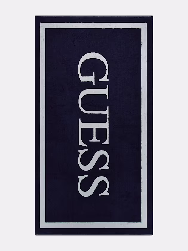 Logo beach towel - GUESS