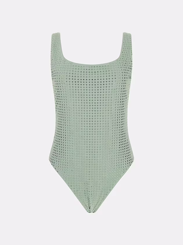 Rhinestones one piece - GUESS