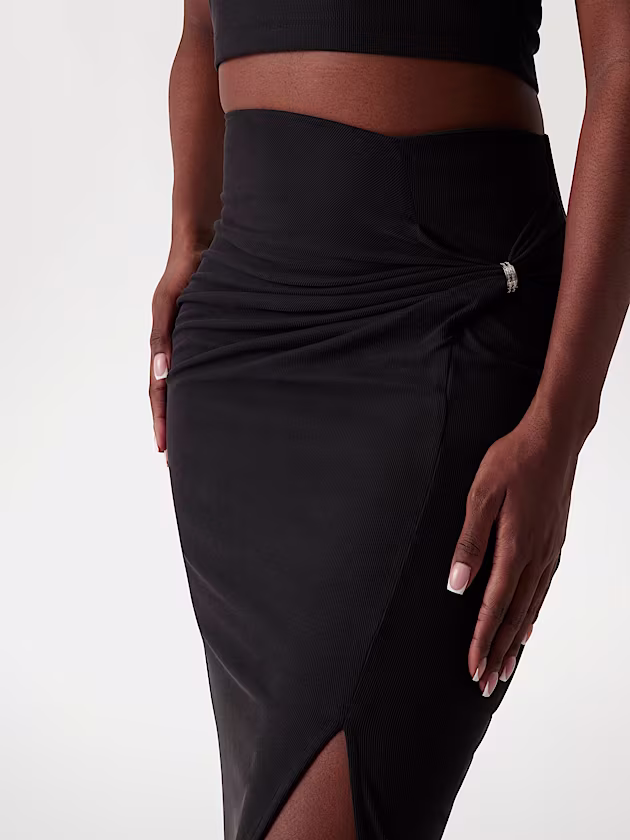 Long draped skirt - GUESS