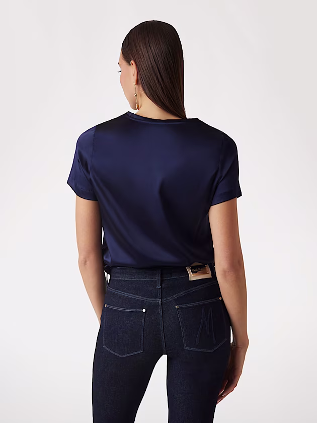 Marciano silk blend top - GUESS