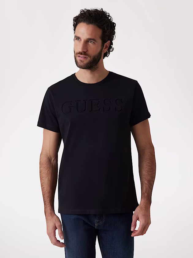 Debossed logo T-shirt - GUESS