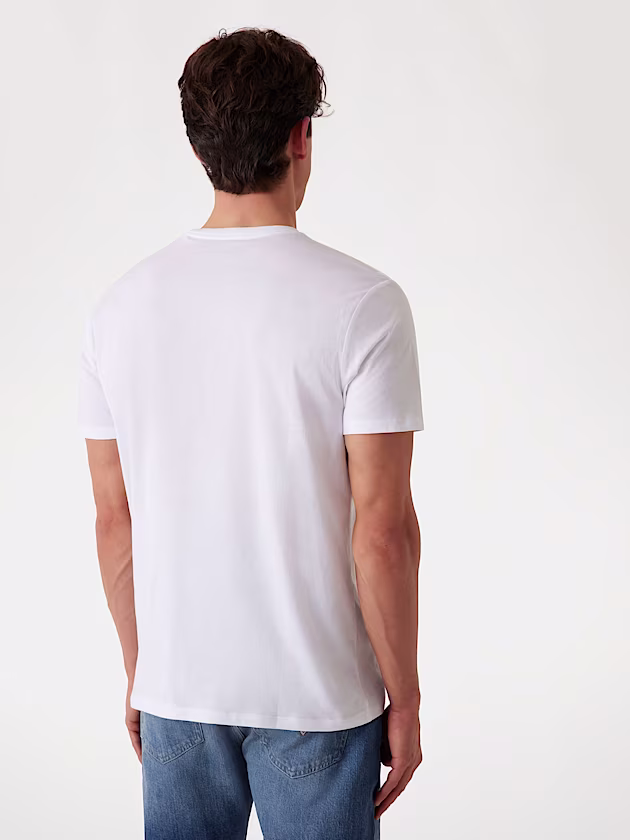 Chain triangle logo t-shirt - GUESS