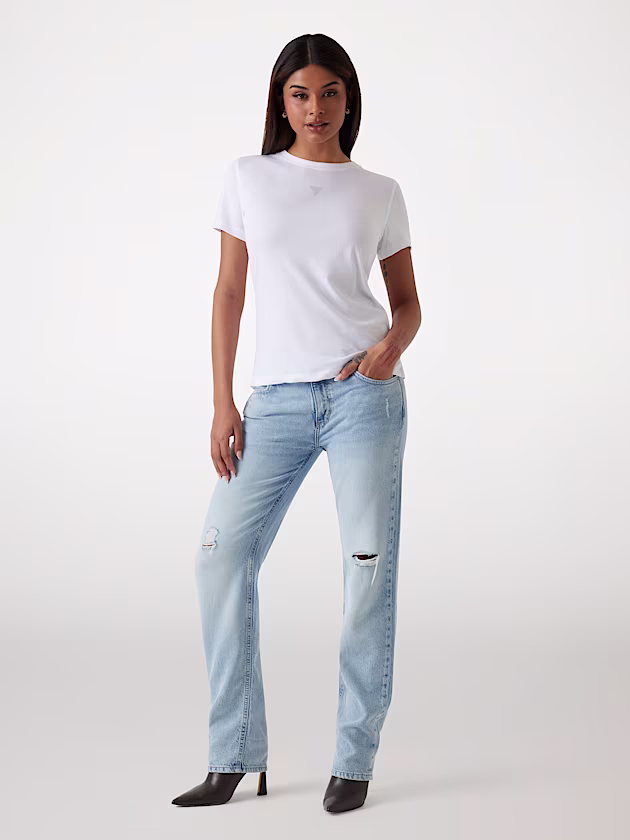 Back logo print T-shirt - GUESS