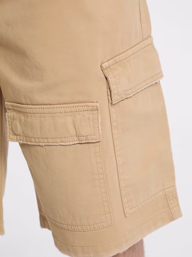 Twill cargo shorts - GUESS