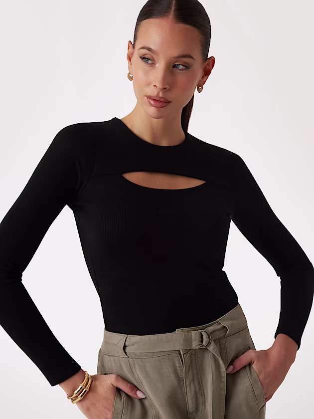 Cut-out stretch top - GUESS