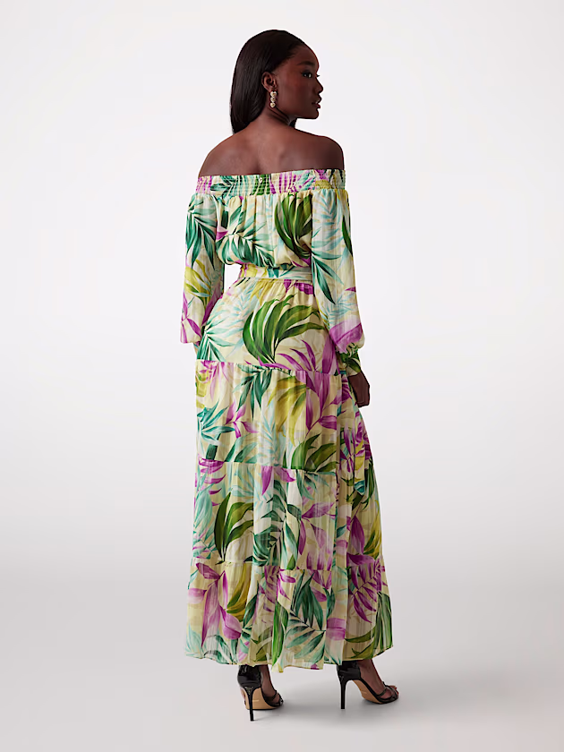 Floral-print maxi dress - GUESS