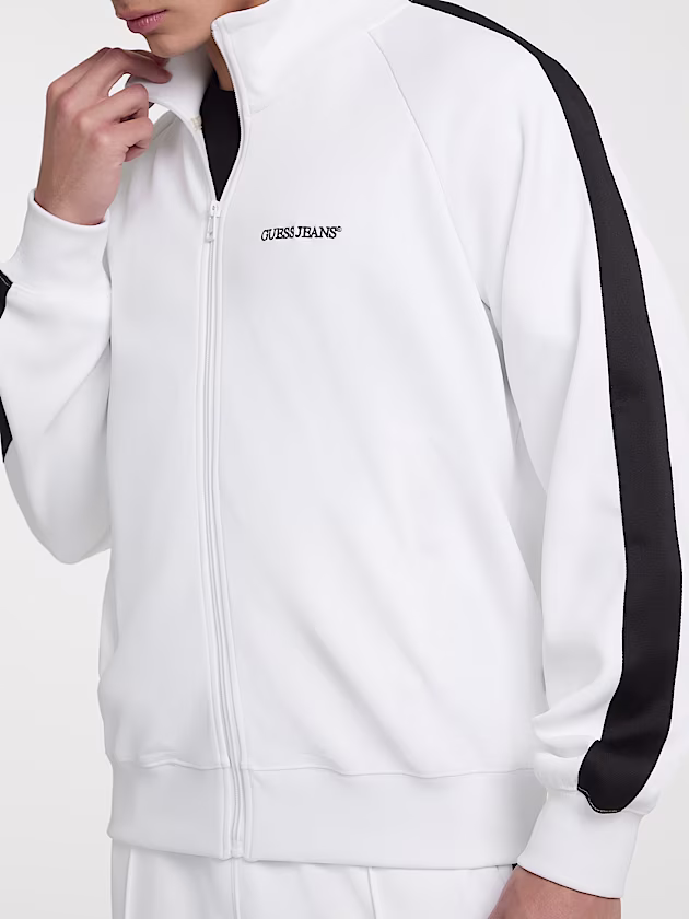 Contrasting side band sweatshirt - GUESS