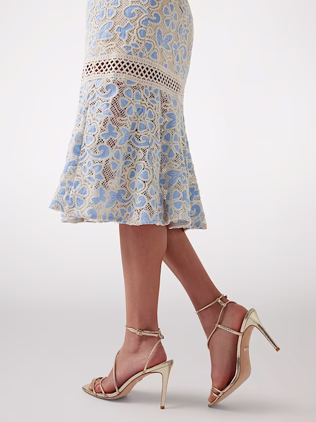 Lace midi dress - GUESS