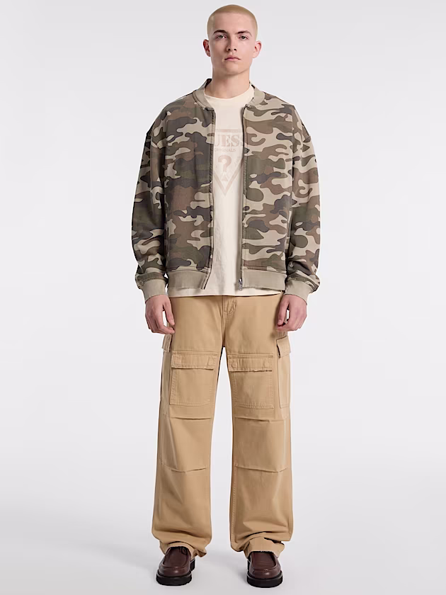 Twill Cargo Pants - GUESS