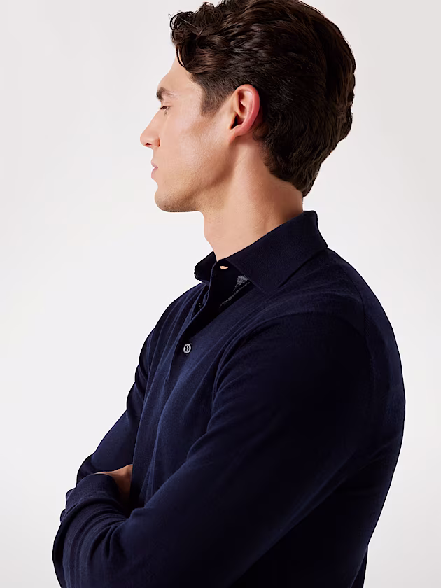 Wool polo sweater - GUESS