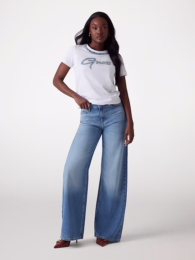 Printed logo T-shirt - GUESS