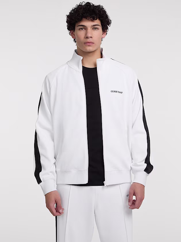 Contrasting side band sweatshirt - GUESS