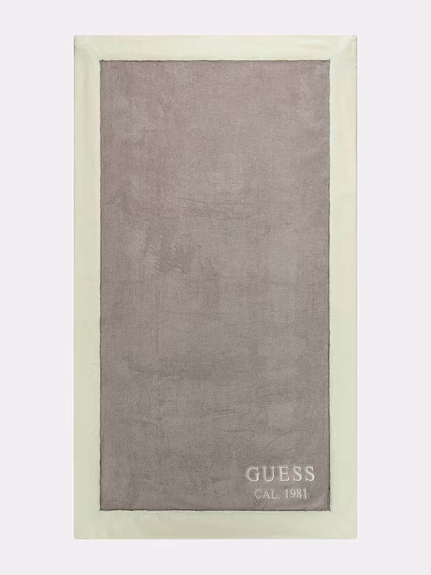 Logo beach towel - GUESS