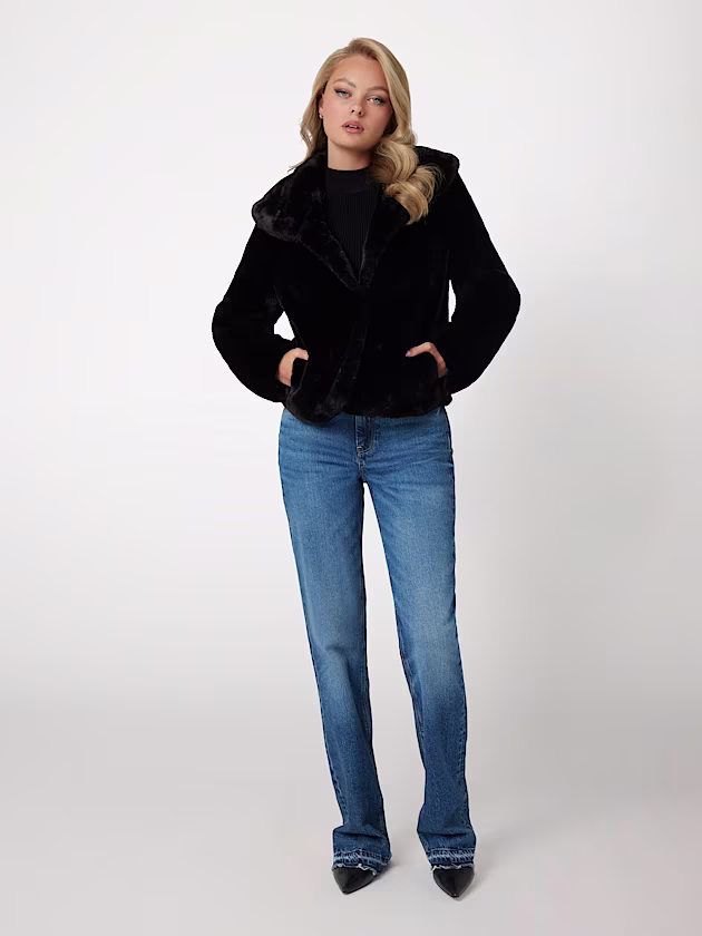 Faux fur jacket - GUESS