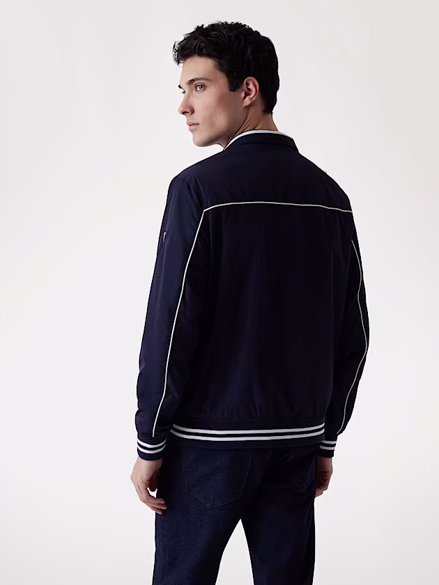 Satin bomber jacket - GUESS