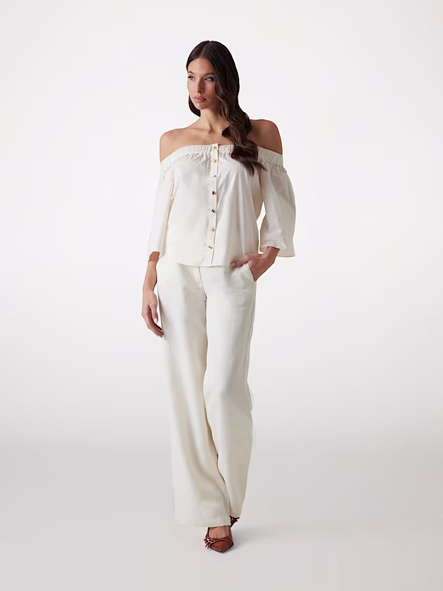 Marciano off-shoulder shirt - GUESS