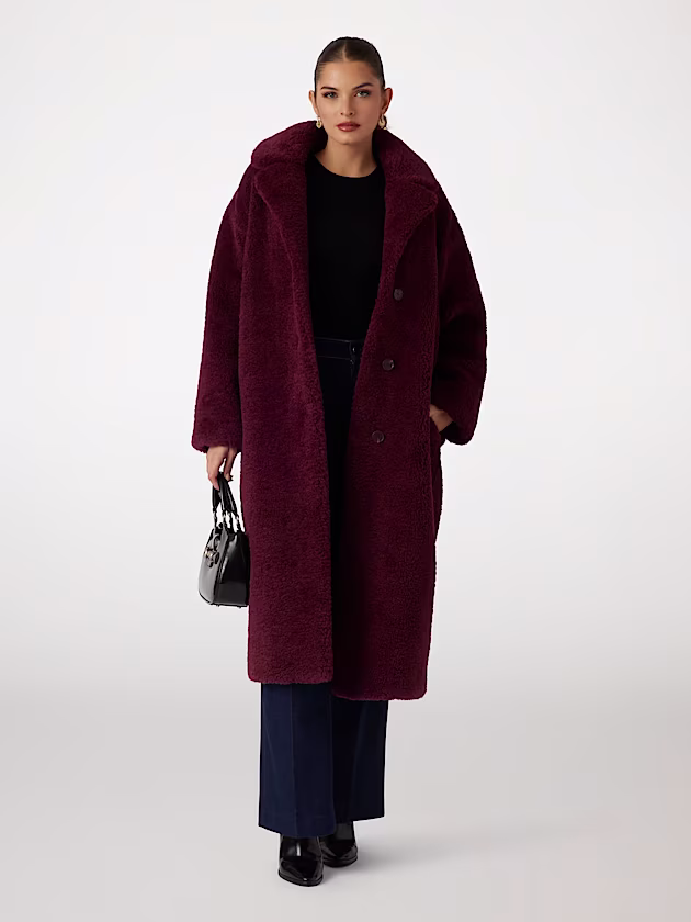 Faux fur coat - GUESS