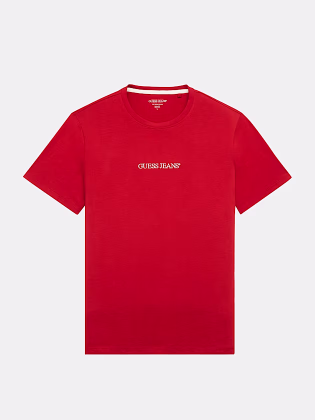 Slim Embroidered Logo Tee - GUESS