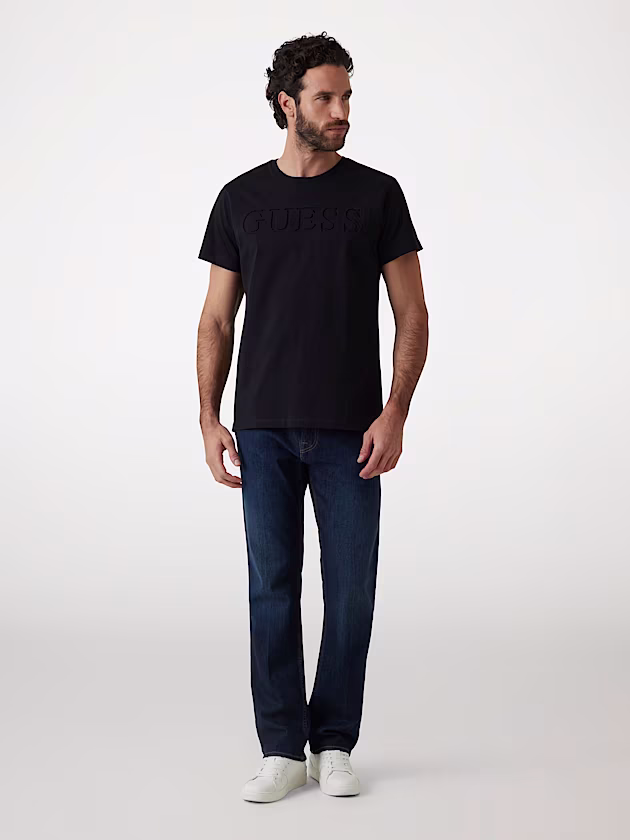 Debossed logo T-shirt - GUESS