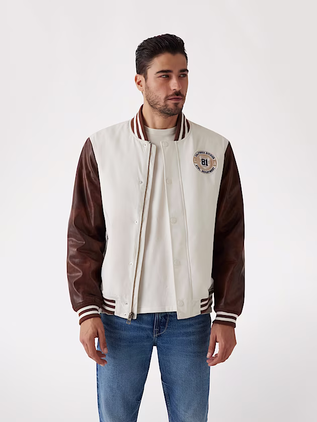 Twill college jacket - GUESS