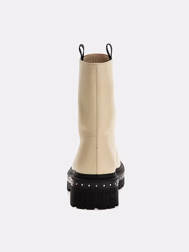 Joya studded combat boots - GUESS