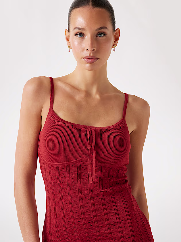 Bodycon mini sweater dress - GUESS