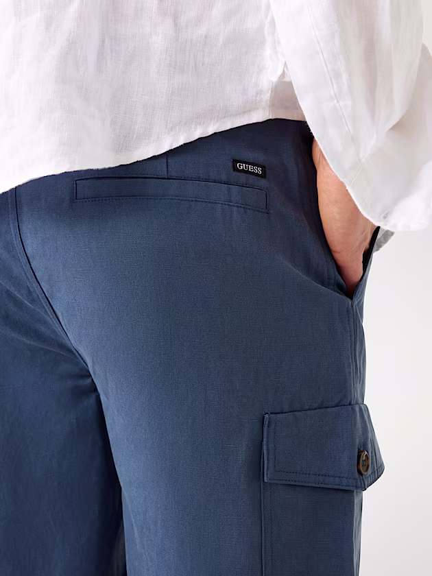 Twill cargo shorts - GUESS