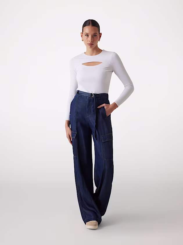 Cut-out stretch top - GUESS