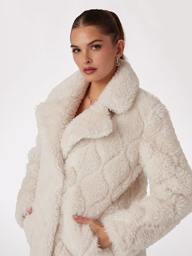 Faux fur jacket - GUESS