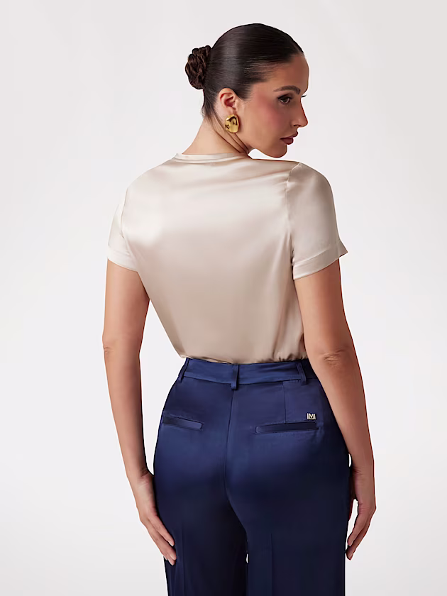 Marciano silk blend top - GUESS