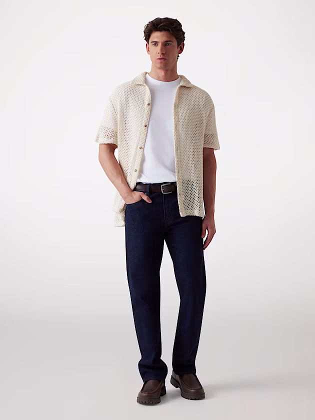 Openwork-knit shirt - GUESS
