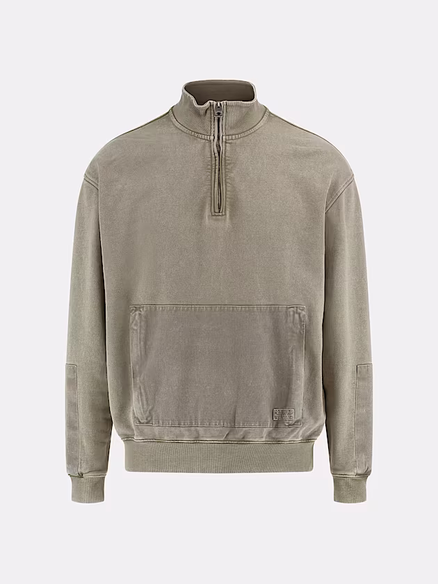 Stretch half-zip sweatshirt - GUESS