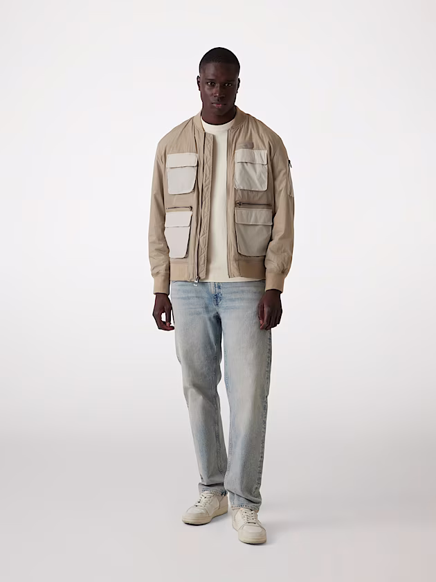 Zip-up technical jacket - GUESS