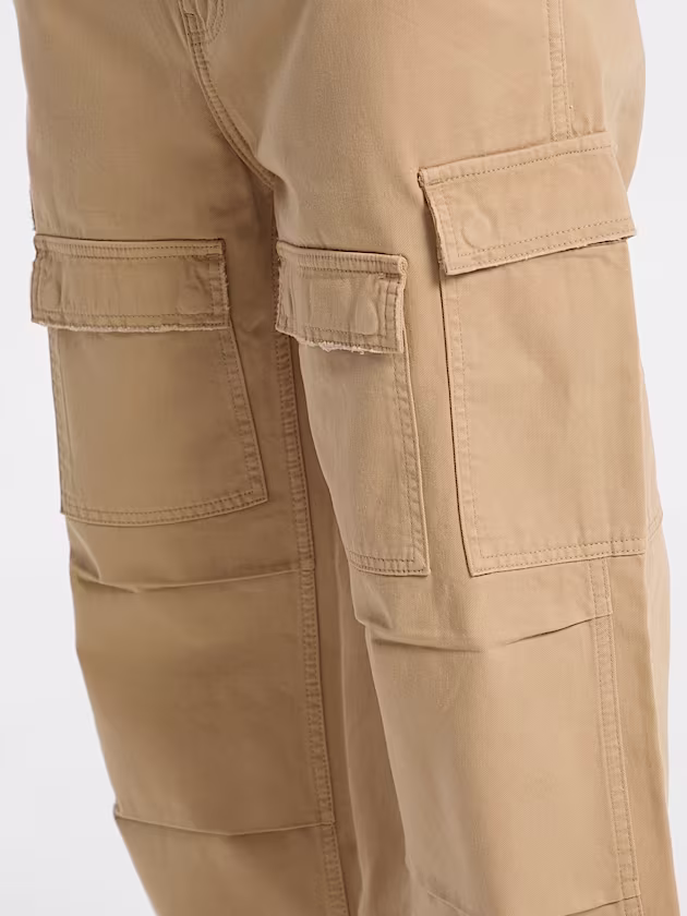 Twill Cargo Pants - GUESS