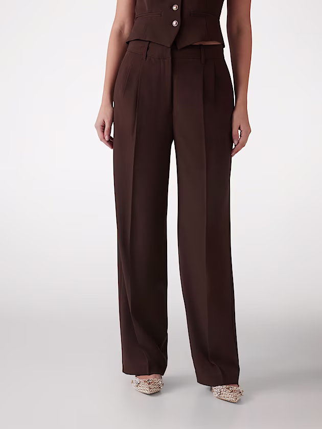 Tailored wide leg pant - GUESS