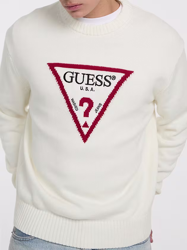 Iconic Big Triangle Sweater - GUESS