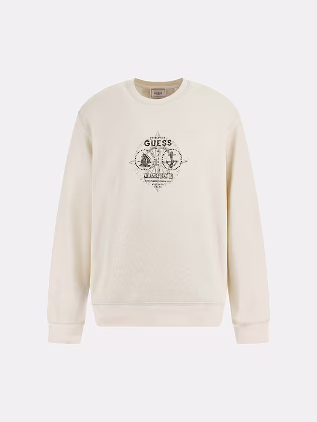 Front print sweatshirt - GUESS