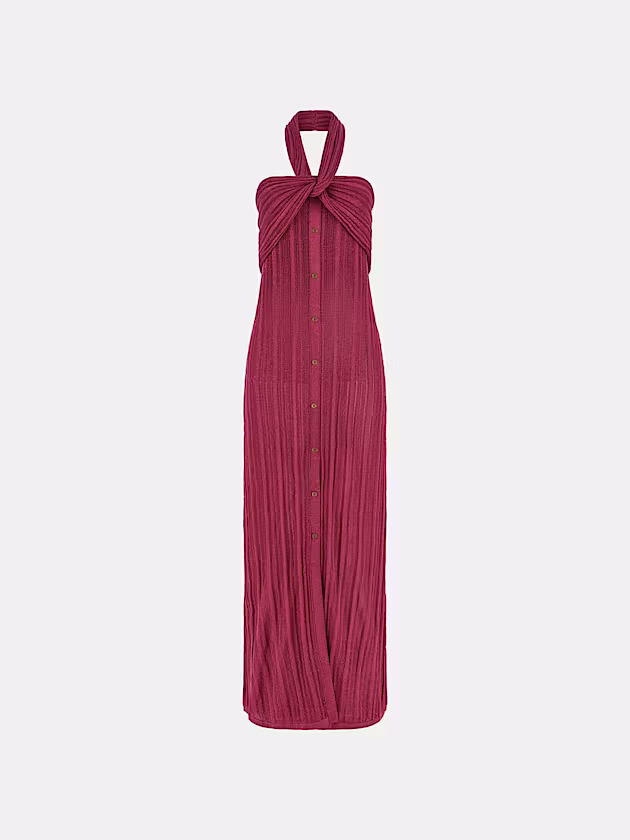 Marciano long rib-knit dress - GUESS