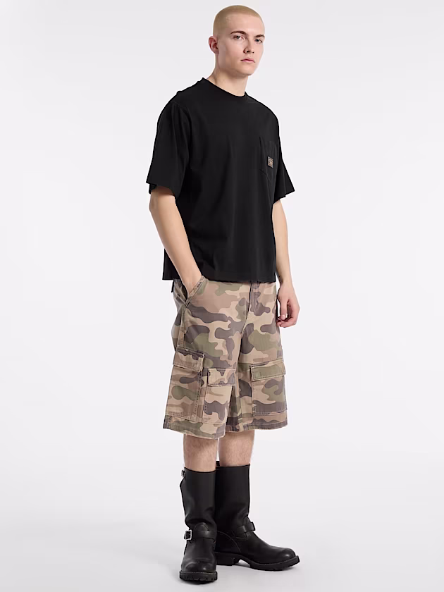 Twill cargo shorts - GUESS