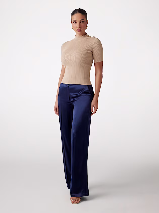 Marciano ribbed sweater top - GUESS