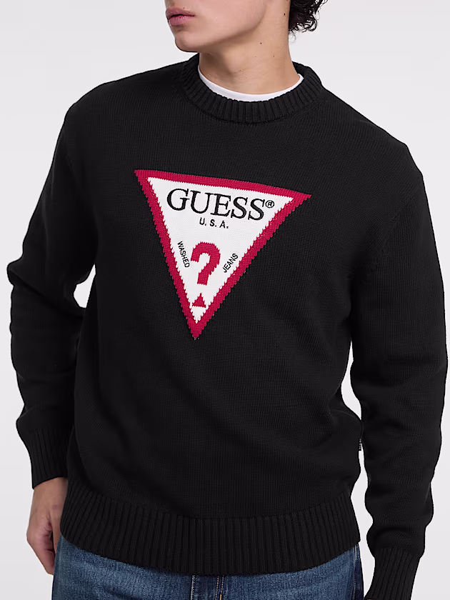 Iconic Big Triangle Sweater - GUESS
