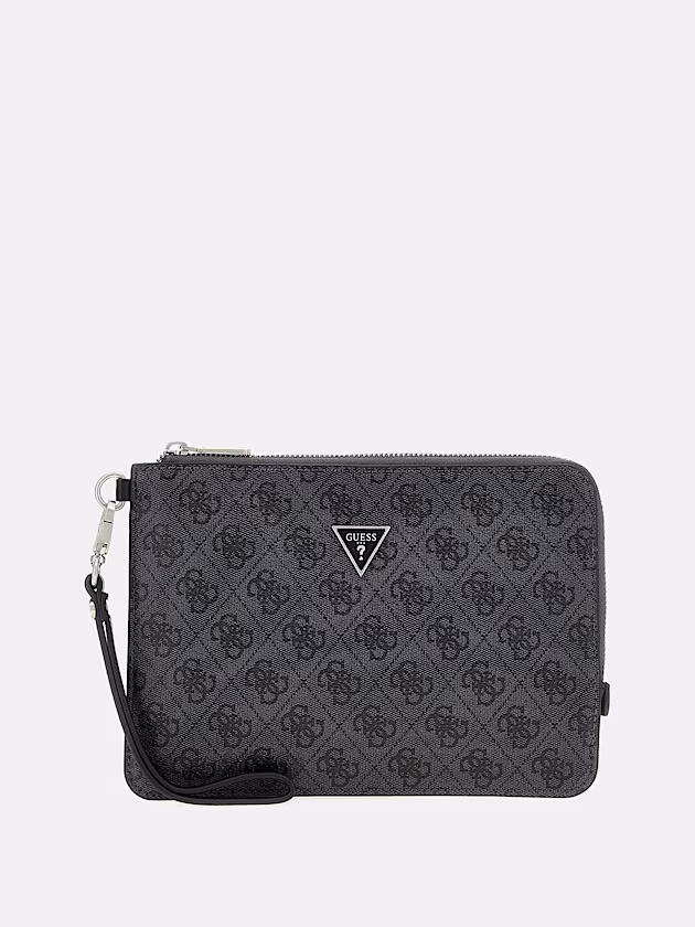Vezzola Smart 4G Logo Clutch - GUESS