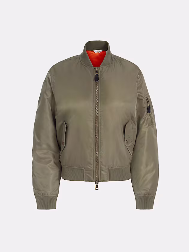 Nylon Bomber Jacket - GUESS