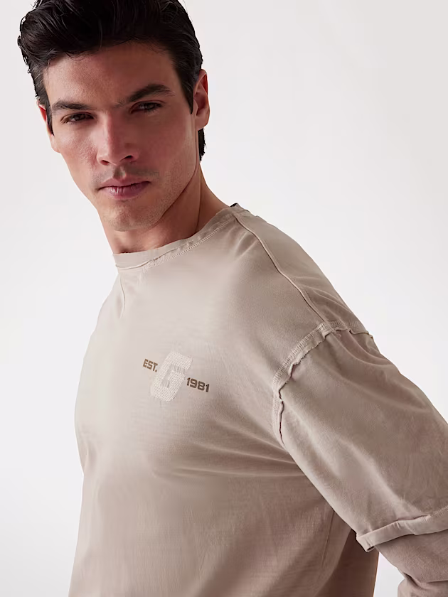 Double layer t-shirt - GUESS